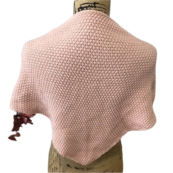 Capelli Kids Pink Cotton Candy Pom Pom Scarf Wrap - Picture 5 of 8